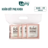 Túi 50 Gói Khăn Giấy Ướt EcoWipes Vệ Sinh Phụ Nữ Hương Daisy Thơm Mát - 108k