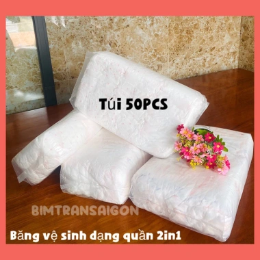 Túi 50 miếng Băng Vệ Sinh Dạng Quần Ban Đêm Enjoy Cull Girl - Có Túi Bọc Mỗi Miếng, Giá Ưu Đãi 150k 3 Túi 50 miếng Băng Vệ Sinh Dạng Quần Ban Đêm Enjoy Cull Girl - Có Túi Bọc Mỗi Miếng, Giá Ưu Đãi 150k 3