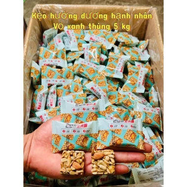 Túi 500g Kẹo Hướng Dương Hạnh Nhân Thơm Bùi Đồ Ăn Vặt Quà Chiều Tết 2.026 Giá 85k