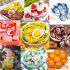 Túi 500g Kẹo Ngô Nhân Chảy CooWy, Kẹo Socola, Kẹo 3D Hoa Quả, Kẹo Half Tea – Giá ưu đãi 83.000đ
