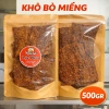 Túi 500g Khô bò miếng dai mềm thơm cay 100% bò tươi siêu ngon giảm giá 549k