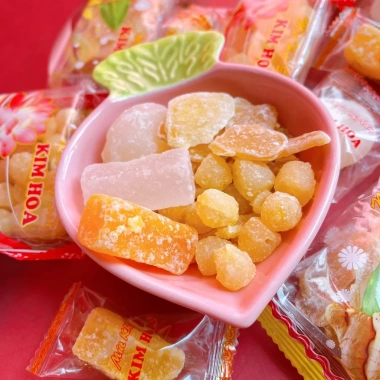 Túi 500g Mứt Tết Truyền Thống Bí, Củ Năng, Hạt Sen, Gừng - Ép Từng Viên, Chỉ 68.999₫ 3