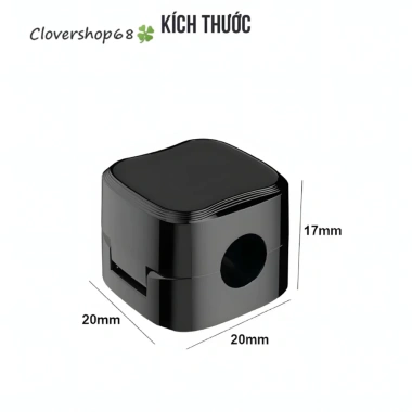 Túi 6 cái kẹp nam châm giữ dây cáp sạc - chống rối, gọn gàng, giá ưu đãi 17.999đ - Clovershop68