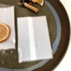 Túi 7x10 cm đựng trà bánh kẹo 1 mặt trắng - 1 mặt trong, combo 100 túi bóng hàn miệng, giá chỉ 18.000₫ 8