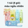 Túi 8 Gói Khăn ướt Mini Bỏ Túi Tiện Lợi Cho Du Lịch Học Làm Giá 24.000 7