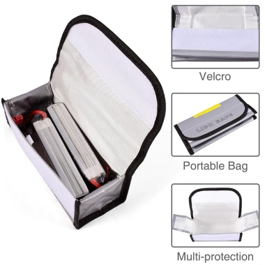Túi An Toàn Pin Lipo Guard Chống Cháy - Sạc & Lưu Trữ Du Lịch Mô Hình RC Giá 81.664 4