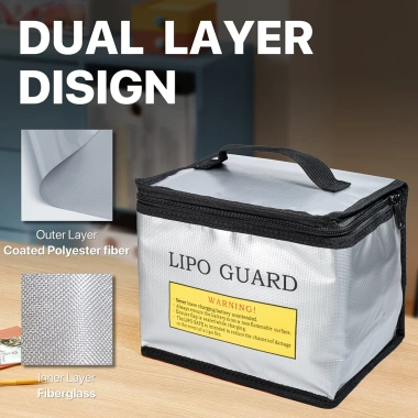 Túi An Toàn Pin Lipo Guard Chống Cháy - Sạc & Lưu Trữ Du Lịch Mô Hình RC Giá 81.664 7