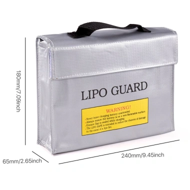Túi An Toàn Pin Lipo Guard Chống Cháy - Sạc & Lưu Trữ Du Lịch Mô Hình RC Giá 81.664 10