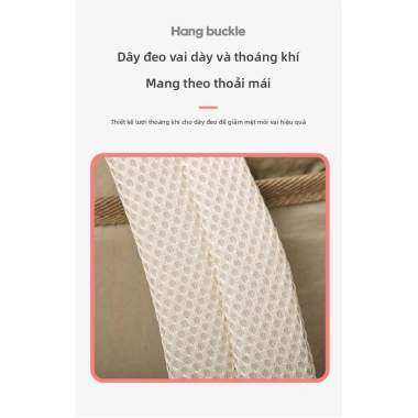 Túi Ba Lô Mẹ Trẻ Sơ Sinh Dung Tích Lớn, Cảm Giác Cao Cấp, Nhẹ Lưng, Đi Du Lịch 9 Túi Ba Lô Mẹ Trẻ Sơ Sinh Dung Tích Lớn, Cảm Giác Cao Cấp, Nhẹ Lưng, Đi Du Lịch 9