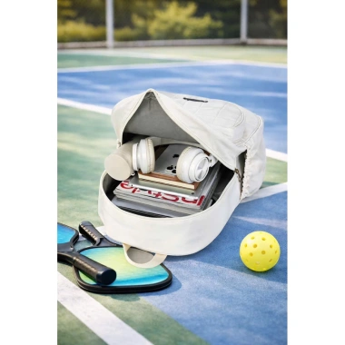 Túi Balo Da Đựng Vợt Pickleball và Tennis, Ngăn Giày Riêng, Giá 472.000 VND 2