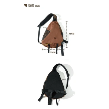 Túi Balo Thể Thao Đeo Chéo Chống Thấm Nước Phong Cách Đường Phố Ulzzang - 205.000₫