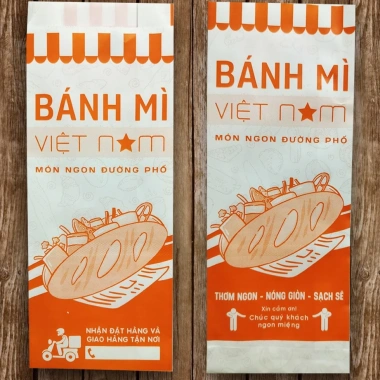Túi bánh mì XẾP HÔNG giấy trắng 1.000 túi - Giá ưu đãi 290.000 VNĐ, chất lượng cao, bảo quản tươi ngon
