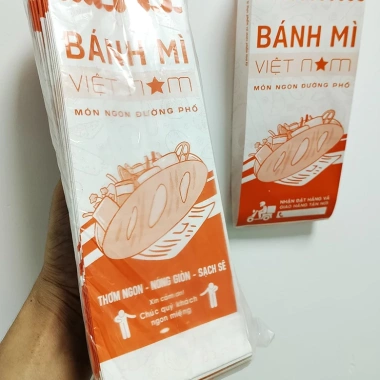 Túi bánh mì XẾP HÔNG giấy trắng 1.000 túi - Giá ưu đãi 290.000 VNĐ, chất lượng cao, bảo quản tươi ngon