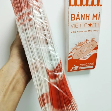 Túi bánh mì XẾP HÔNG giấy trắng 1.000 túi - Giá ưu đãi 290.000 VNĐ, chất lượng cao, bảo quản tươi ngon