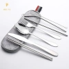 Túi Bảo Quản Dao Kéo Dây Kéo Vải Đa Năng - Bộ Đồ Ăn Cắm Trại, Văn Phòng, Du Lịch 4