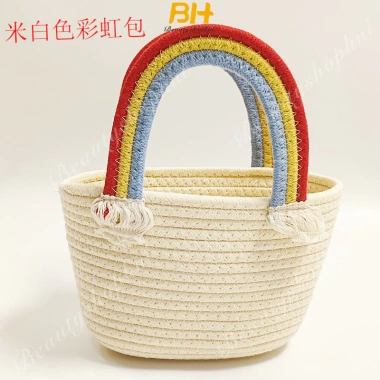 Túi Bảo Quản Di Động Cotton Bện Pink Twist Phong Cách Kỳ Nghỉ Biển Giá 105.840₫ 7