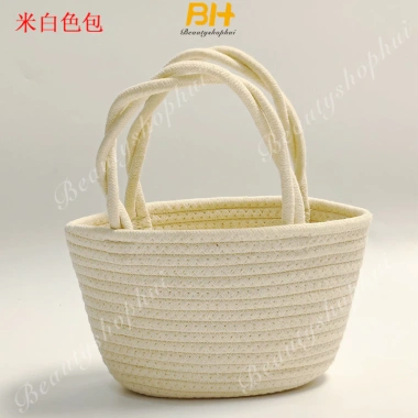 Túi Bảo Quản Di Động Cotton Bện Pink Twist Phong Cách Kỳ Nghỉ Biển Giá 105.840₫ 8