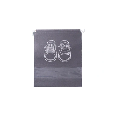 Túi Bảo Quản Giày Đen Chống Bẩn, Đựng Giày Du Lịch và Vali Tiện Lợi - Giá 5.200₫
