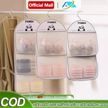 Túi Bảo Quản Lưới 2/3 Lớp Thoáng Khí - Móc Treo, Dung Tích Lớn, Giá 23.995đ