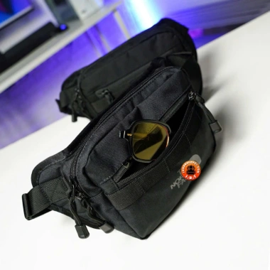 Túi bao tử Camp Hipsack chống nước, nhiều ngăn, đeo bụng chéo Unisex, vải bền