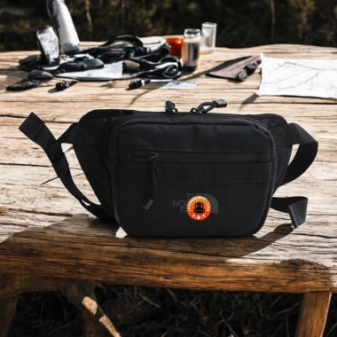Túi bao tử Camp Hipsack chống nước, nhiều ngăn, đeo bụng chéo Unisex, vải bền