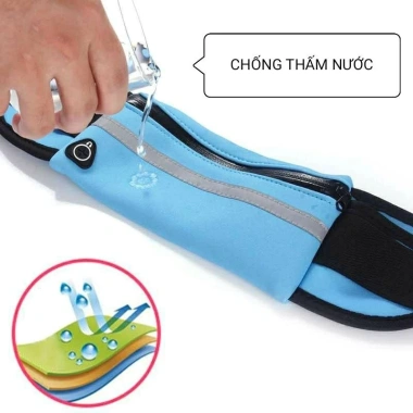 Túi Bao Tử Đeo Bụng Đa Năng Đựng Điện Thoại, Hộ Chiếu, Chống Nước Giá 31.689 VND 8