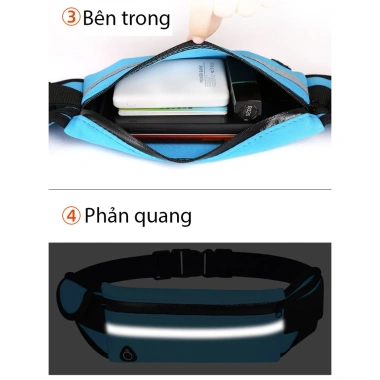 Túi bao tử điện thoại tập gym - Chống thấm, an toàn, giá ưu đãi 68.000₫ 5