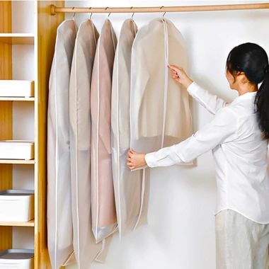 Túi bảo vệ áo Fasola chống bụi ẩm mốc – dùng cho tủ, du lịch, mùa đông, chỉ 25.000đ