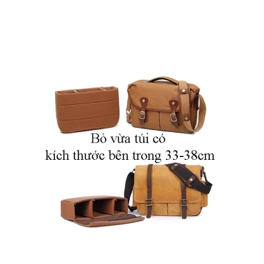 Túi bảo vệ máy ảnh Sccotton - Vách ngăn tháo dời, phù hợp túi/balo, giá 280.000 2
