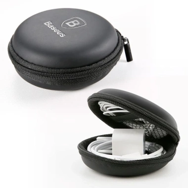 Túi Baseus mini cứng bảo vệ tai nghe, cáp USB, thẻ nhớ SD/TF - Giá chỉ 58.000đ giảm mạnh