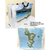 Túi bạt nhựa dệt chống thấm chịu đồ nặng, size lớn 49x44cm, xếp gọn siêu thị – Giá chỉ 35.000 VND 7