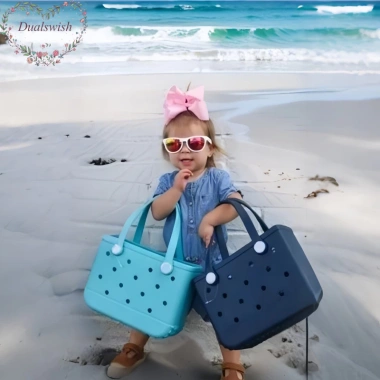Túi Beach Bogg EVA di động du lịch: Chống thấm nước, rửa cao su, túi xách lỗ biển