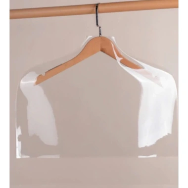 Túi bọc áo váy treo shop, túi nylon dán miệng đựng quần áo, túi chông bụi, giảm giá 17.000đ 3