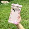 Túi bọc điện thoại chống nước viền phao nổi trên nước, đi mưa, bơi, du lịch tiện lợi họa tiết đáng yêu - 17.568₫ 8