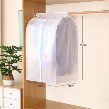 Túi bọc quần áo HOMEK bigsize vải dày chống bụi, thấm nước, khóa kéo - 87k