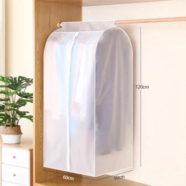 Túi bọc quần áo HOMEK bigsize vải dày chống bụi, thấm nước, khóa kéo - 87k
