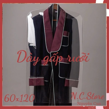 Túi Bọc Quần Áo Loại To Chùm Váy & Áo Khoác - Giá Ưu Đãi 24.500₫ 5