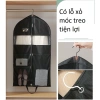 Túi bọc trùm kín 3 chiều lớn bảo quản quần áo, túi lưới, khóa kéo chống bụi - 80.000đ 3