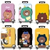 Túi bọc vali Gấu Brown 4 chiều co giãn vải thun dày chống trầy - Giá 99.000đ