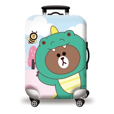 Túi bọc vali Gấu Brown 4 chiều co giãn vải thun dày chống trầy - Giá 99.000đ