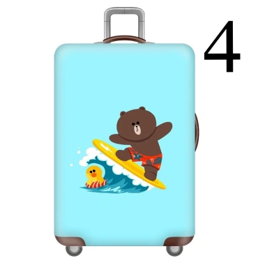 Túi bọc Vali khóa kép TRAVEL INFO vải thun co giãn 4 chiều - Áo trùm chống xước