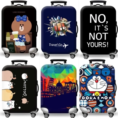Túi bọc vali Travel Go vải thun dày co giãn 4 chiều - Áo trùm cao cấp, giảm giá chỉ 179.140đ