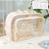 Túi bơi ướt‑khô dung lượng lớn, trong suốt, chống thấm, túi du lịch nữ 10