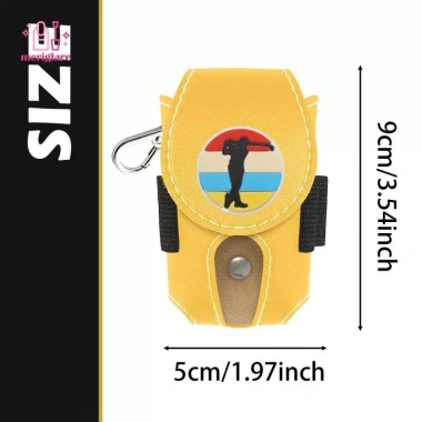 Túi Bóng Golf Da PU Nhẹ Đa Năng, Bao Thu Thắt Lưng Mini, Phụ Kiện Thể Thao Ngoài Trời - Giá 192.500₫