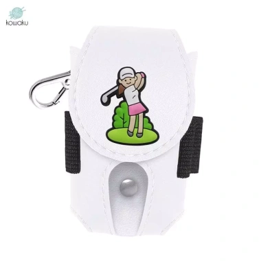 Túi bóng golf di động da PU đa năng – Phụ kiện thể thao ngoài trời, quà tặng