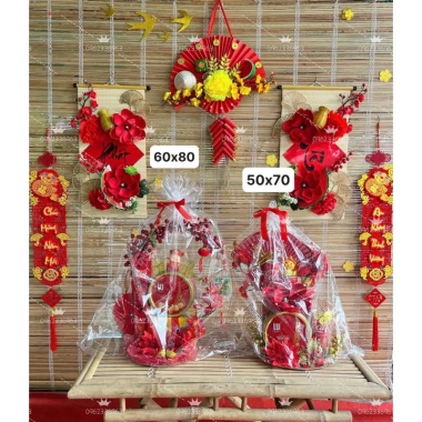Túi bóng kính gói quà Tết đa size - Giá ưu đãi 32.000, chất liệu cao cấp