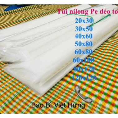 Túi Bóng To PE dẻo xịn - Bảo quản chăn màn, đựng hàng, an toàn thực phẩm 29.000đ