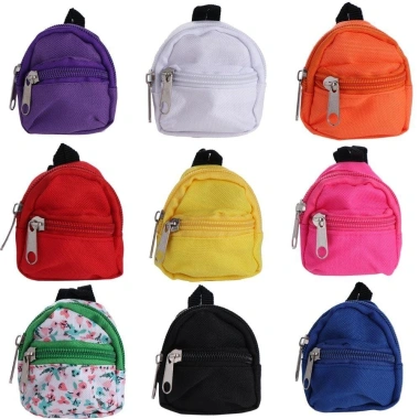 Túi Búp Bê 1/6 WEETW Dây Kéo Giáng Sinh cho Đồ Chơi Trẻ Em Trang Trí Nhà Schoolbag