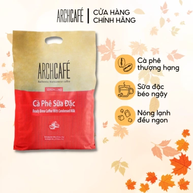 Túi Cà Phê Sữa Đặc Archcafé 50 gói 18g - Hương Vị Đậm Đà, Giá Ưu Đãi 210.000đ 4