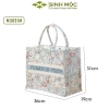 Túi canvas đa năng M3.051 Sinh Mộc – Túi tote họa tiết hoa ly, túi đi biển, du lịch, chỉ 140.000₫ 4